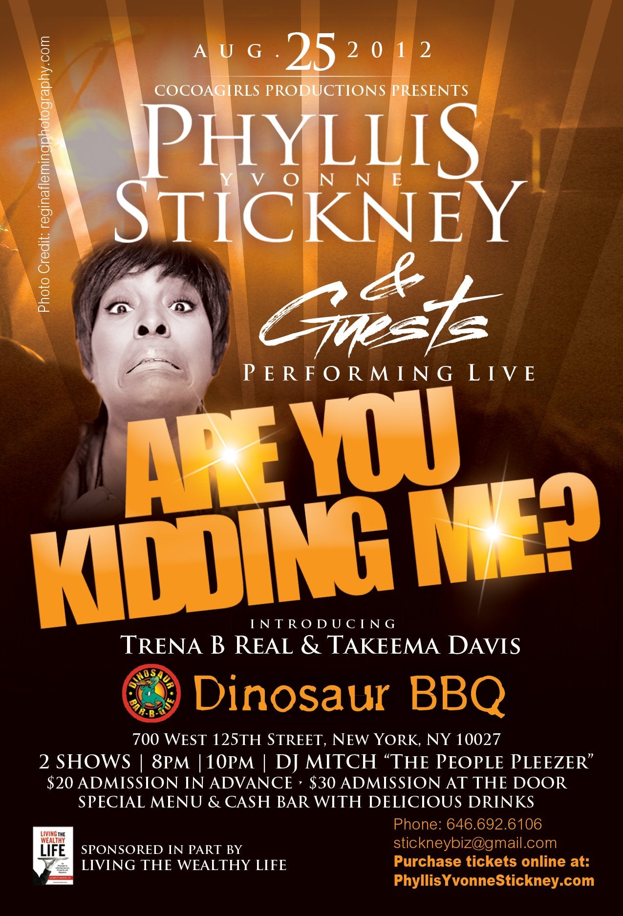 “Are You Kidding Me?” Vintage Performance Poster Circa 2012