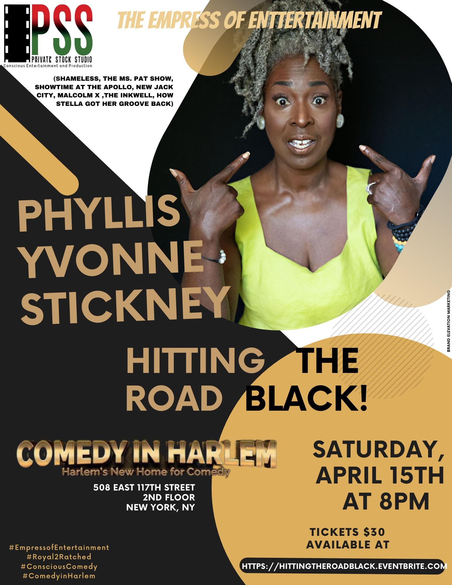 Hitting the Road Black in Harlem Poster